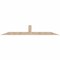 Ekena Millwork Portland Smooth Timber Gable Bracket, Douglas Fir, 108"W x 18"H x 3 1/2"D x 5 1/2"F, 4/12 Pitch GBW108X18X0406POR00SDF - alternate 1